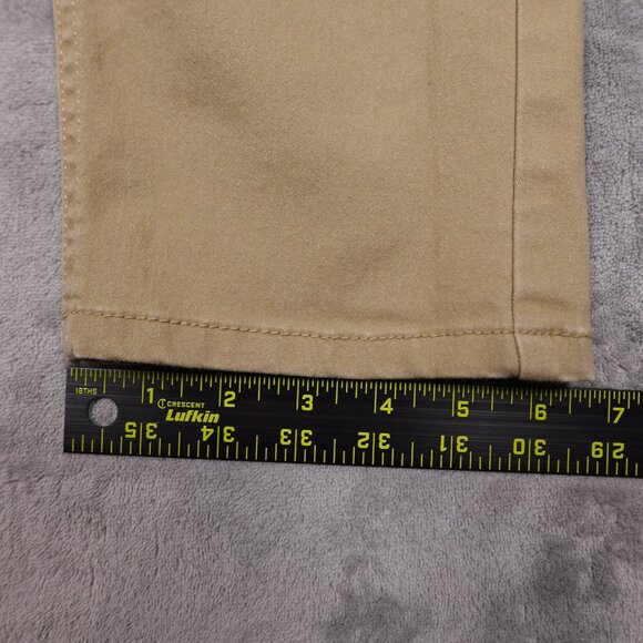 Nick Danger jeans tapered slim men's 34x30 tan five pocket - Picture 7 of 11